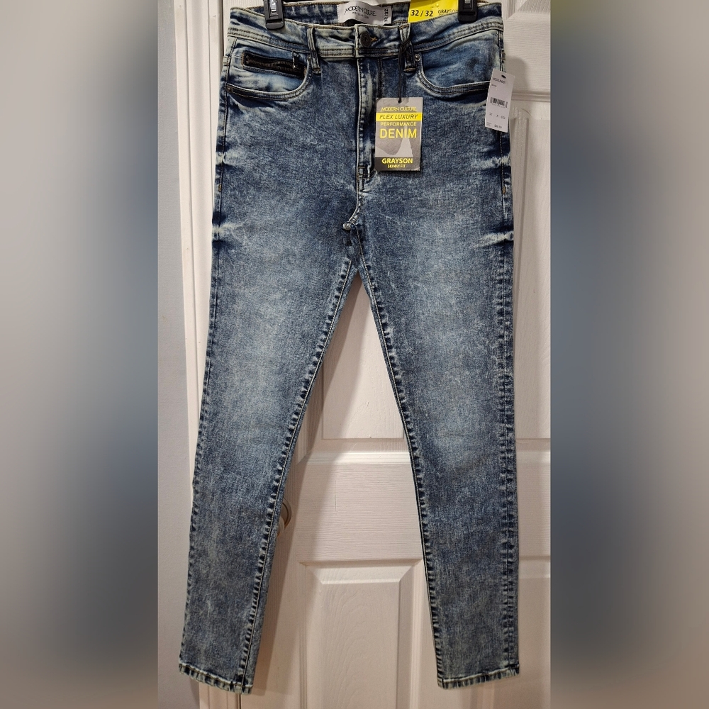 Stylish Men's Denim Skinny Jeans